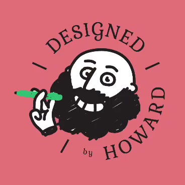 Designed by Howard logo